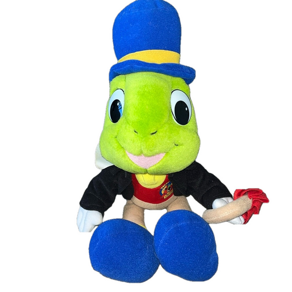 Disney Other - Disney Mattel Vintage 1992 Pinocchio Jiminy Cricket Plush Stuffed Animal